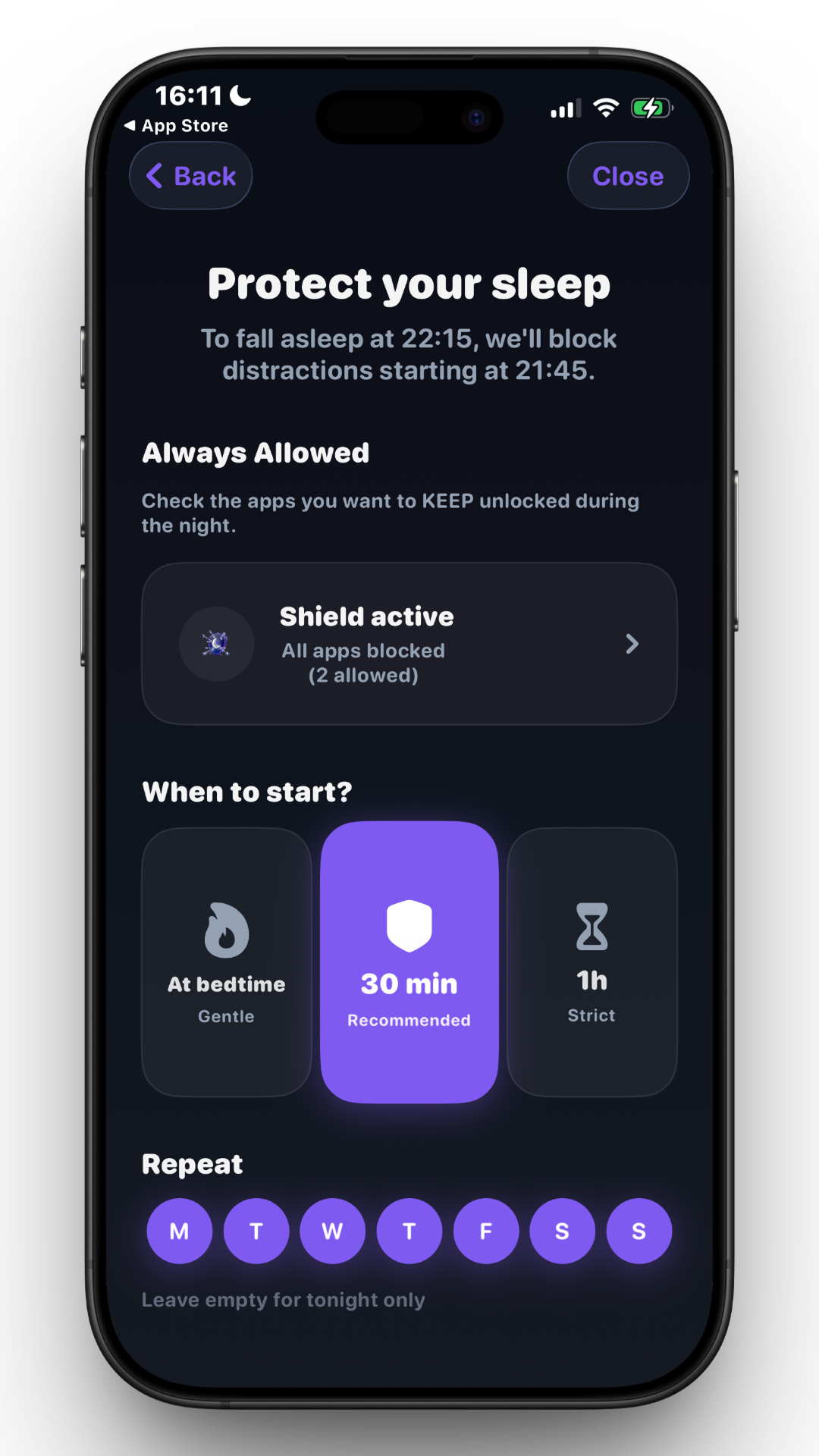 Block the Distractions
